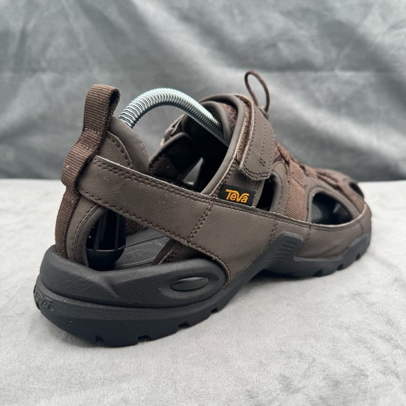 Teva Forebay 2 Men’s 10 Brown Water Sandals Fishing Hiking Outdoor Trail Shoes - Picture 2 of 11